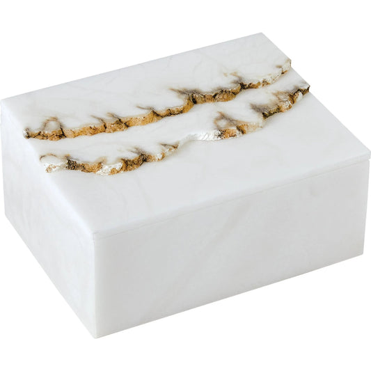 Terrain Alabaster Box by Global Views in alabaster. Made from unique in a modern style.