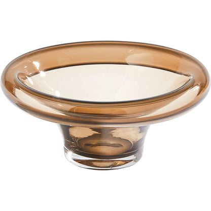 Tourneau Bowl by Global Views. Made from art glass in a eclectic & global style.