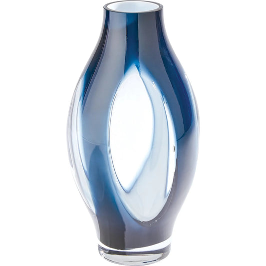 Fly Through Vase by Global Views. Made from art glass in a eclectic & global style.