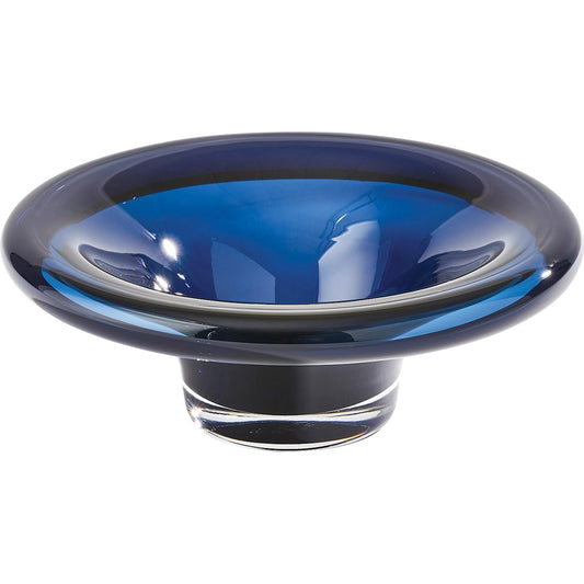 Tourneau Bowl by Global Views. Made from art glass in a unique style.