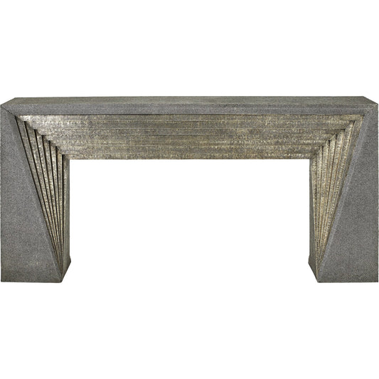Deco Console by Global Views. Made from mdf, metal in a modern style.