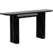 Overlap Console by Caracole. Made from stone in a modern style.