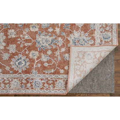 Pasha Transitional & Botanical Rug - 39M7F by Feizy. Made from polyester in a unique style.