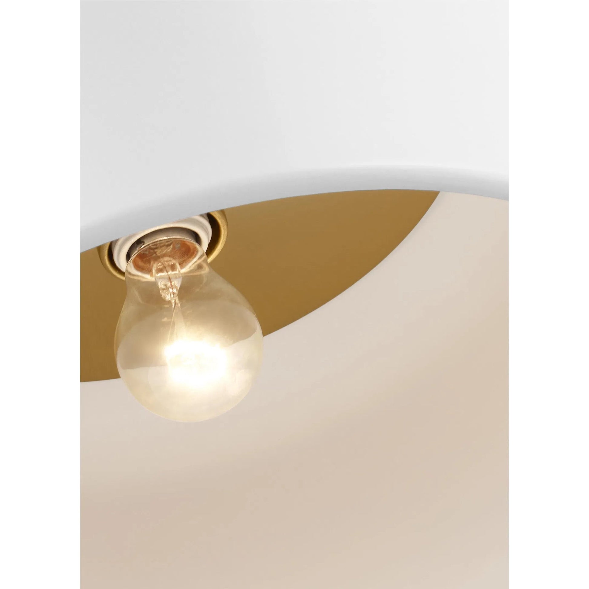 Malone Medium Ceiling Flush Mount by Visual Comfort & Co.. Made from steel in a unique style.