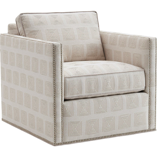 Hinsdale Swivel Club Chair by Lexington. Made from unique in a transitional style.