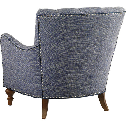 Wescott Chair by Lexington in salmon. Made from unique in a traditional style.
