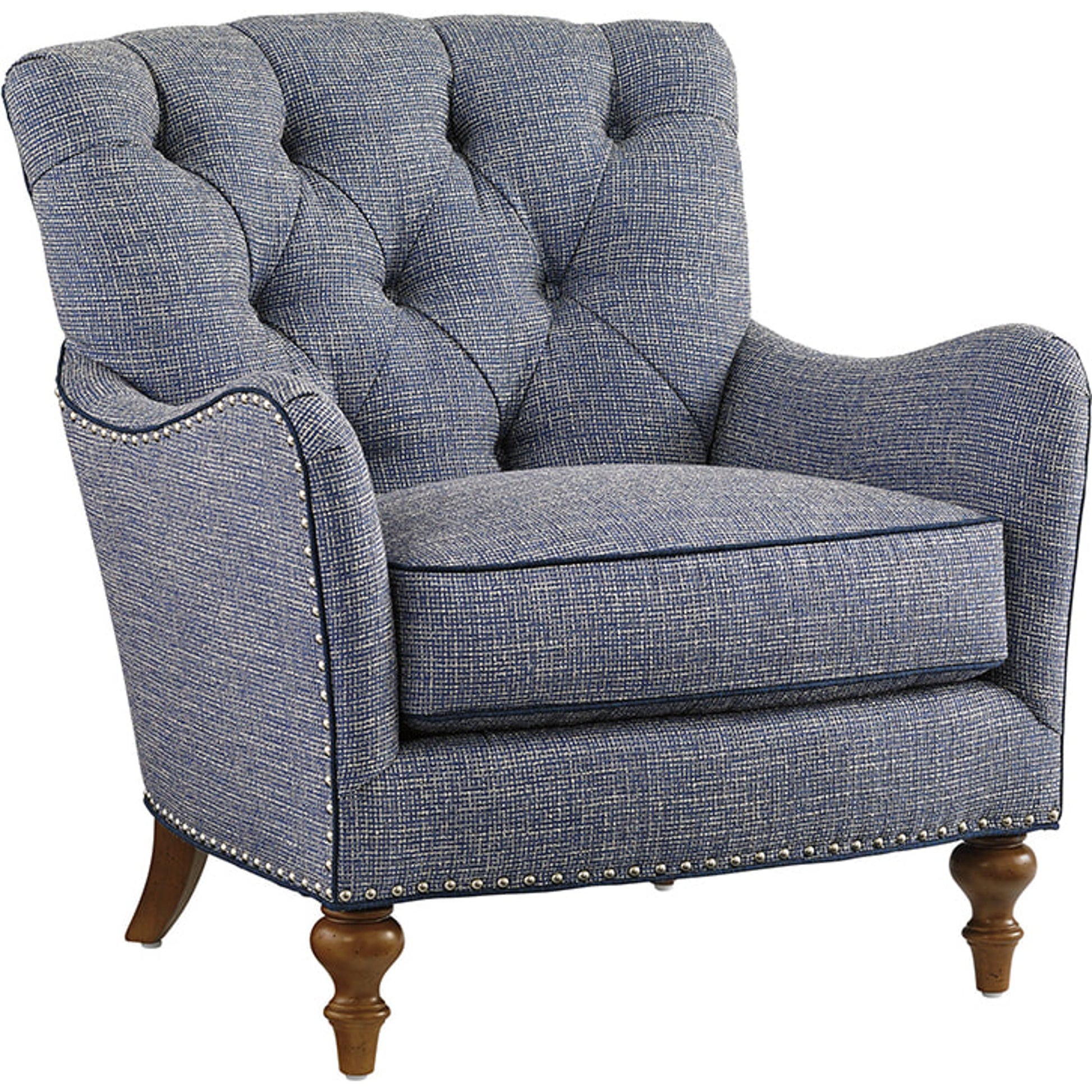 Wescott Chair by Lexington in salmon. Made from unique in a traditional style.