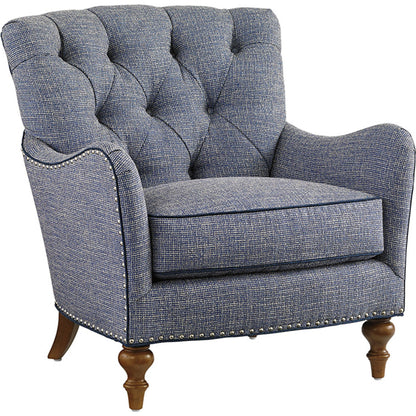 Wescott Chair by Lexington in salmon. Made from unique in a traditional style.