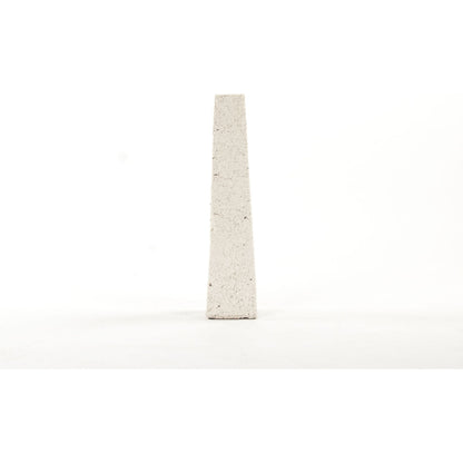 Ceramic Accent Decor by Zentique in distressed ivory and ceramic. Made from ceramic in a eclectic & global style.