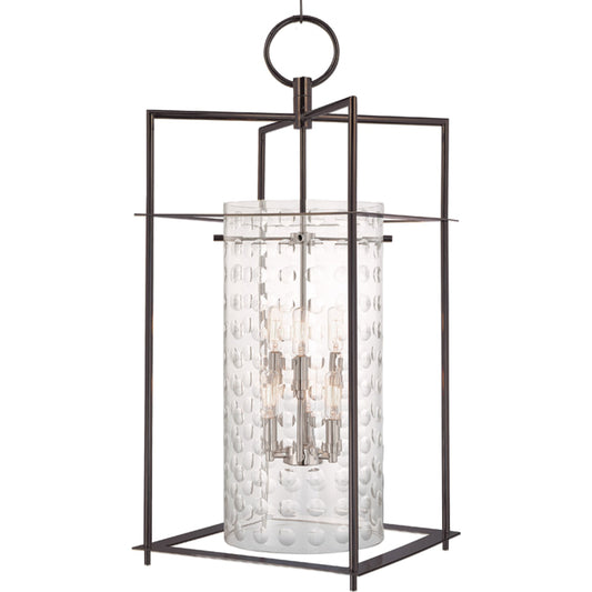 Esopus Pendant by Hudson Valley in old bronze. Made from steel in a modern style.