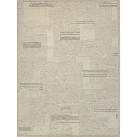 Nicada 7617 Rug by Exquisite Rugs in silver, ivory. Made from new zealand wool in a unique style.