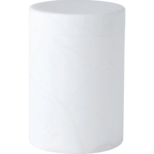 Cilindro Alabaster Box by Global Views in white. Made from unique in a unique style.
