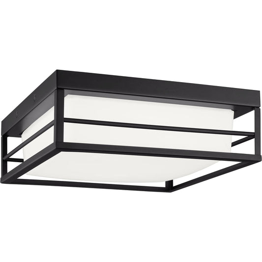 Dearborn Medium LED Ceiling Flush Mount by Visual Comfort & Co.. Made from steel in a modern style.