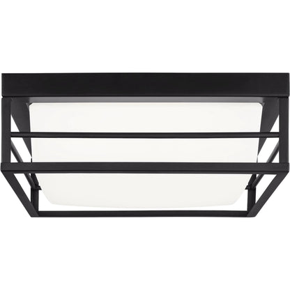 Dearborn Medium LED Ceiling Flush Mount by Visual Comfort & Co.. Made from steel in a modern style.