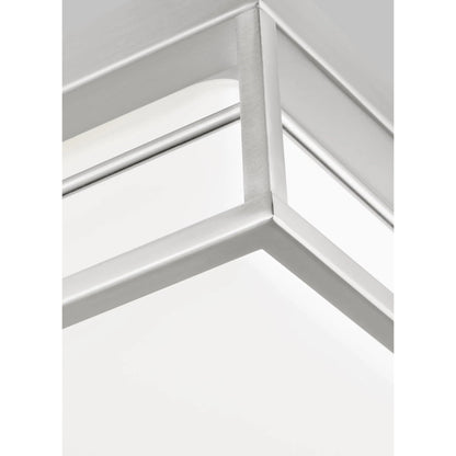 Dearborn Medium LED Ceiling Flush Mount by Visual Comfort & Co.. Made from steel in a modern style.