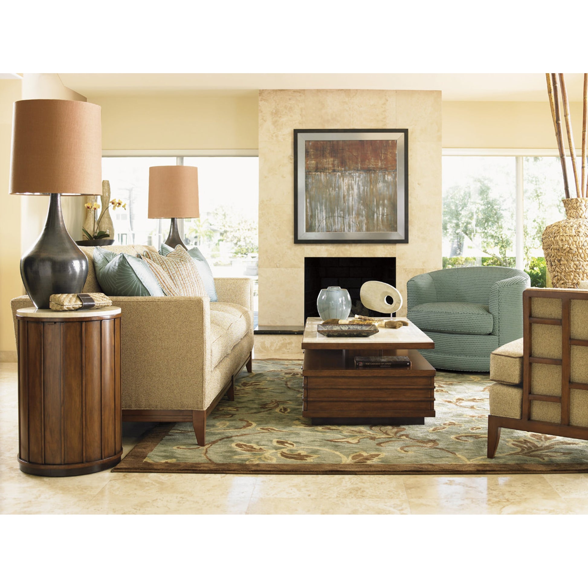 Solstice Cocktail Table by Tommy Bahama Home. Made from unique in a coastal style.