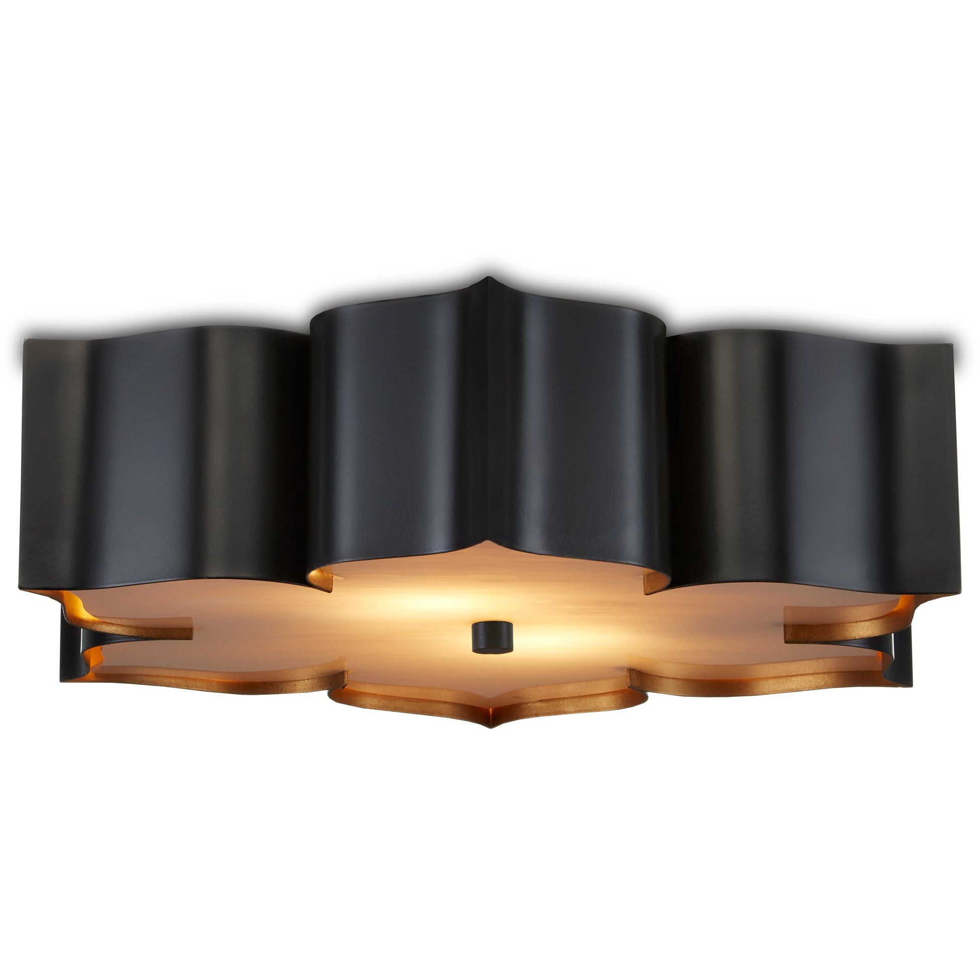 Grand Lotus Flush Mount by Currey and Company. Made from unique in a modern style.