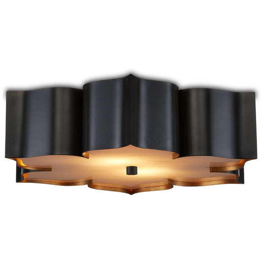 Grand Lotus Flush Mount by Currey and Company. Made from unique in a modern style.