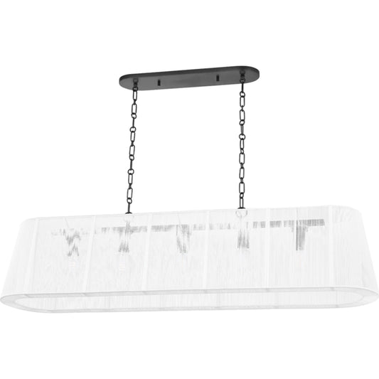 Verona Beach Linear Pendant by Hudson Valley. Made from steel in a unique style.