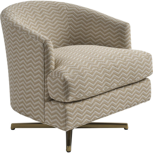 Graves Swivel Chair by Lexington in brass. Made from unique in a unique style.