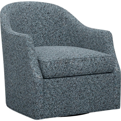 Escala Swivel Chair by Lexington. Made from oak, fabric in a transitional style.