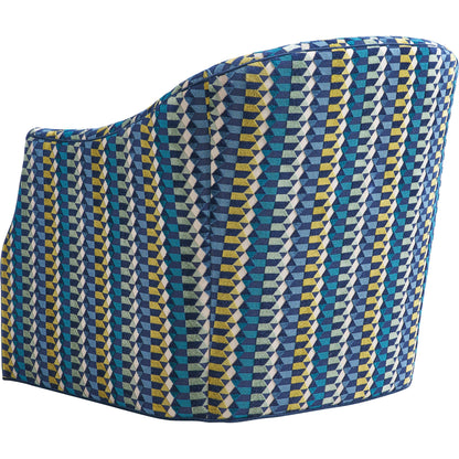 Escala Swivel Chair by Lexington in blue. Made from unique in a modern style.