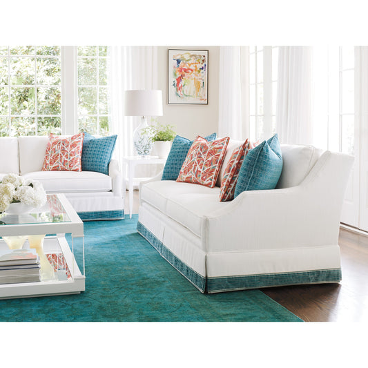 Chambers Sofa by Lexington in white. Made from unique in a coastal style.