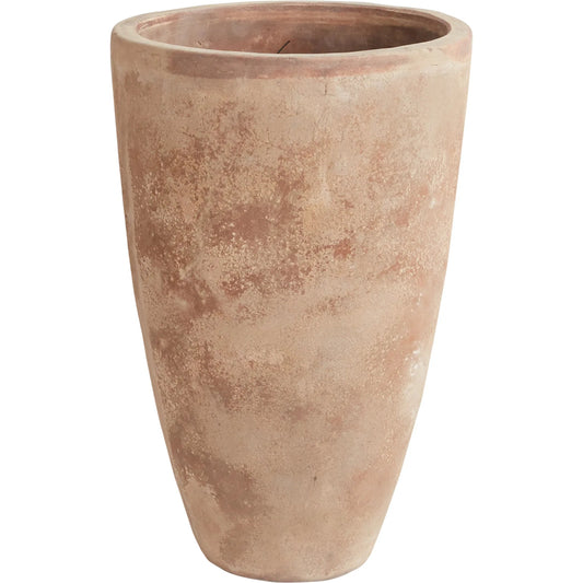 Stellan Vase by Accent Decor in terracotta. Made from ceramic in a unique style.