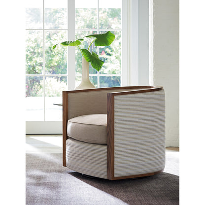 Palermo Swivel Chair by Lexington. Made from unique in a transitional style.