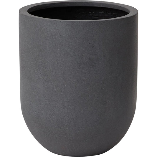Leith Planter by Accent Decor in grey. Made from fiber composite in a modern style.