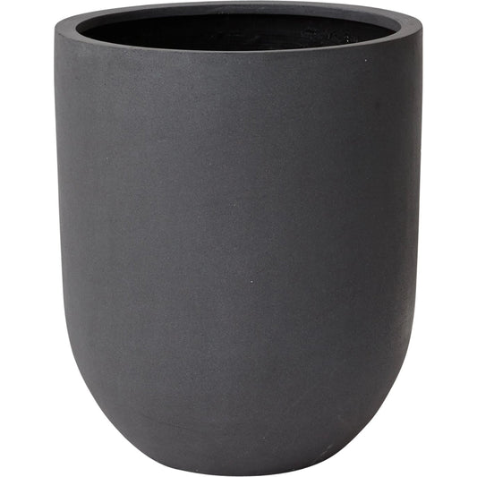 Leith Planter by Accent Decor in grey. Made from fiber composite in a modern style.