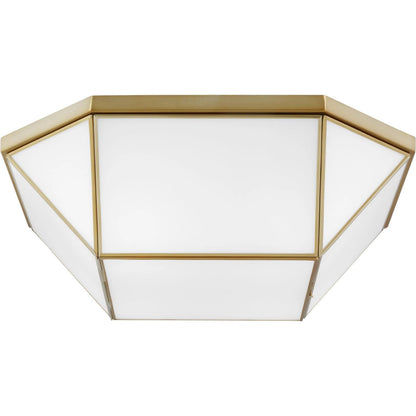 Morrison Four Light Ceiling Flush Mount by Visual Comfort & Co.. Made from steel in a unique style.