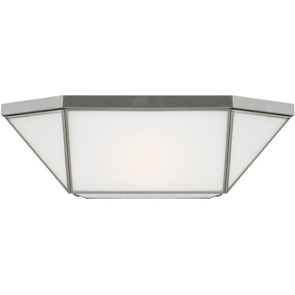 Morrison Four Light Ceiling Flush Mount by Visual Comfort & Co.. Made from steel in a unique style.