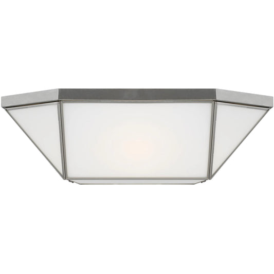 Morrison Four Light Ceiling Flush Mount by Visual Comfort & Co.. Made from steel in a unique style.
