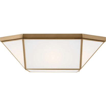 Morrison Four Light Ceiling Flush Mount by Visual Comfort & Co.. Made from steel in a unique style.