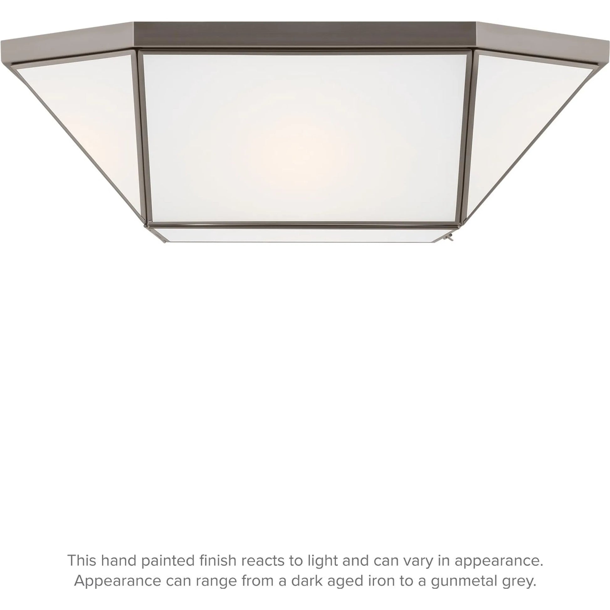 Morrison Four Light Ceiling Flush Mount by Visual Comfort & Co.. Made from steel in a unique style.