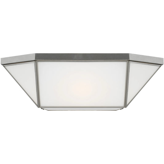 Morrison Four Light Ceiling Flush Mount by Visual Comfort & Co.. Made from steel in a unique style.