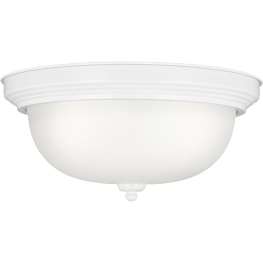 Geary Three Light Ceiling Flush Mount by Visual Comfort & Co.. Made from steel in a unique style.
