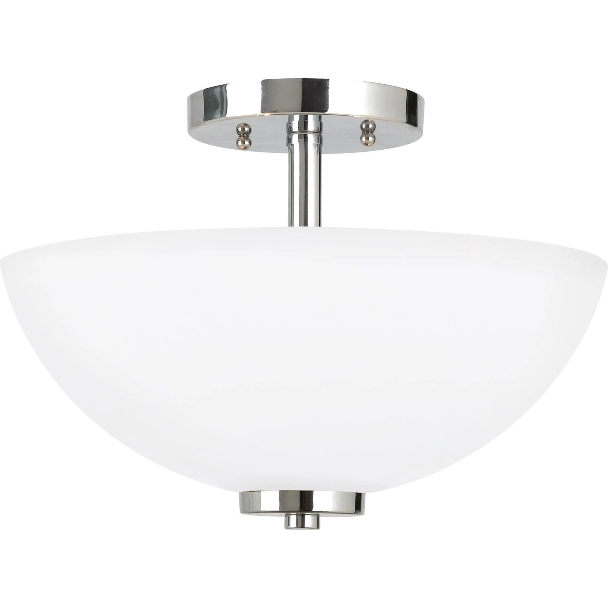 Oslo Two Light Semi-Flush Convertible Pendant by Visual Comfort & Co.. Made from steel in a unique style.