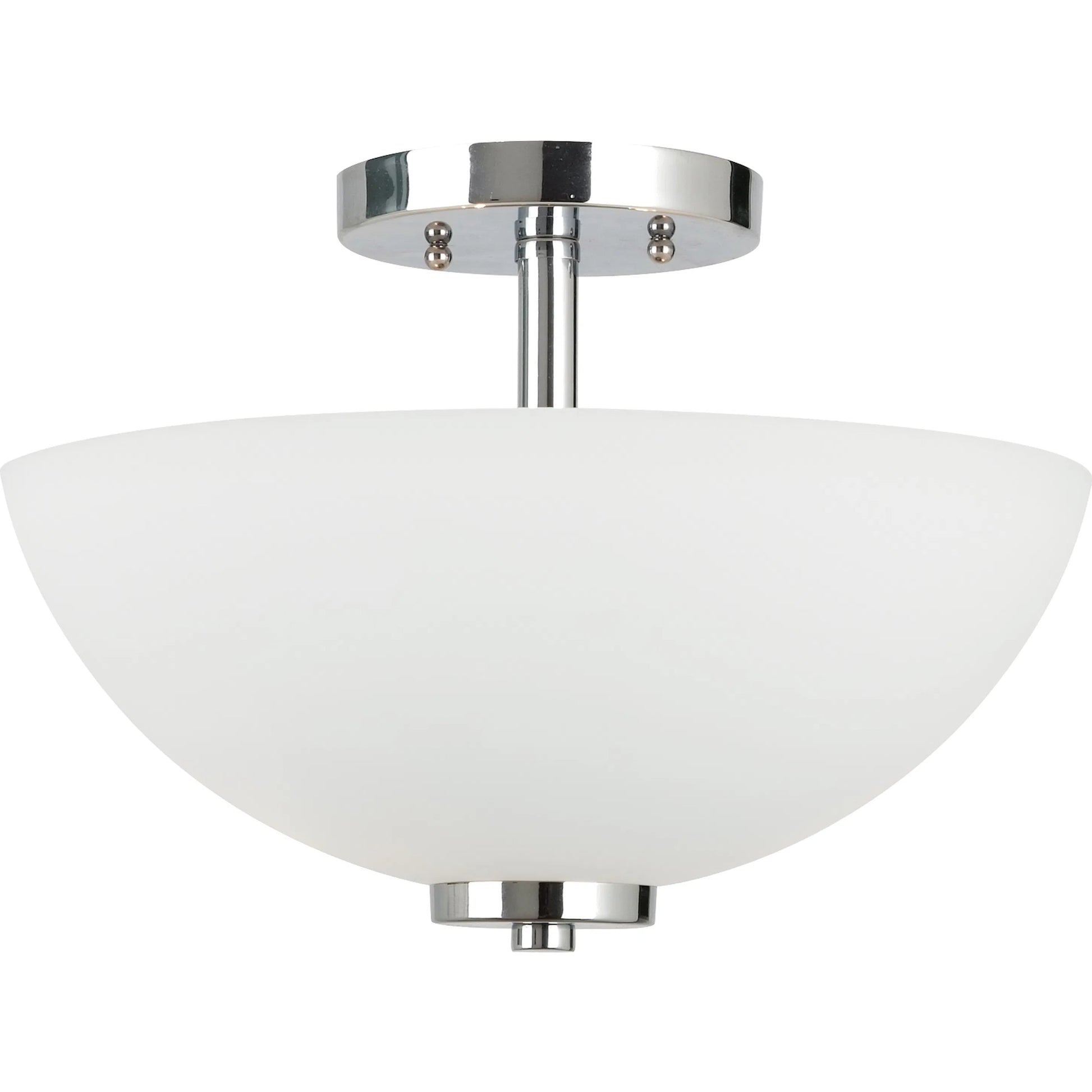 Oslo Two Light Semi-Flush Convertible Pendant by Visual Comfort & Co.. Made from steel in a unique style.