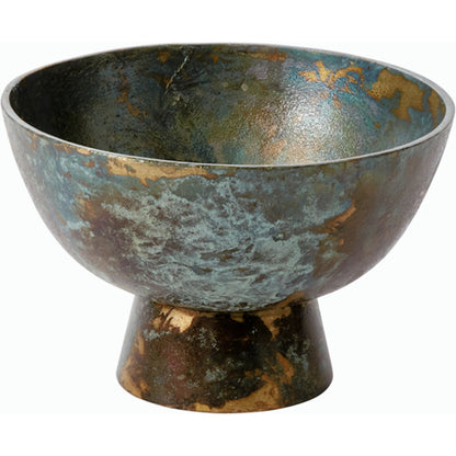 Edinburgh Compote by Accent Decor in bronze. Made from metal in a unique style.