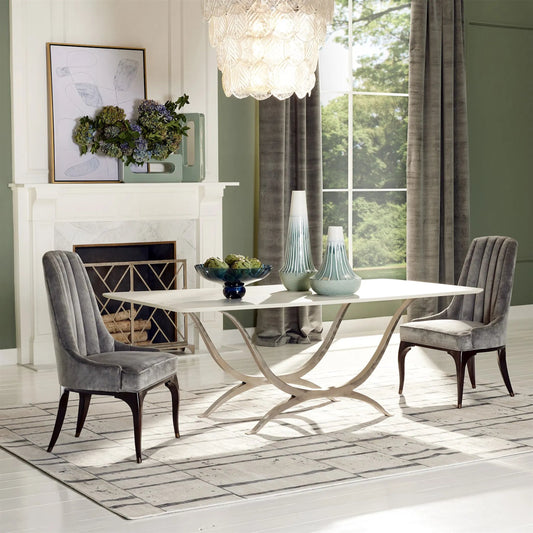 Murano Leaf Chandelier by Global Views. Made from frosted glass in a transitional style.