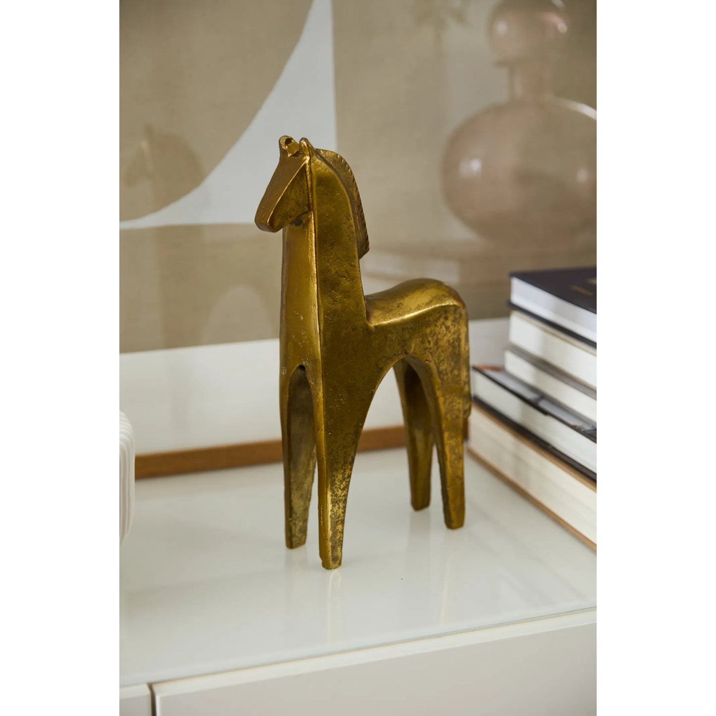 003 SI-2539361 | Lifestyle | Arabian Figurine by Accent Decor in antique, gold. Made from metal in a unique style.