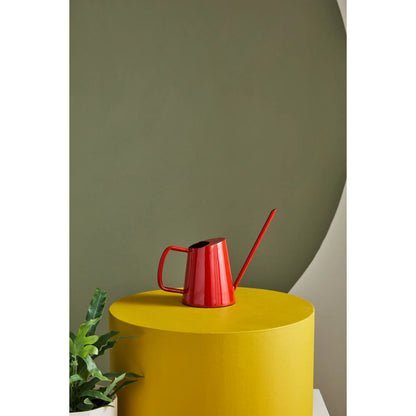 Patsy Watering Can by Accent Decor in white. Made from metal in a transitional style.
