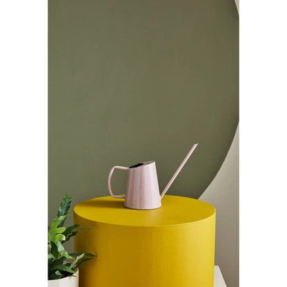 Patsy Watering Can by Accent Decor in white. Made from metal in a transitional style.