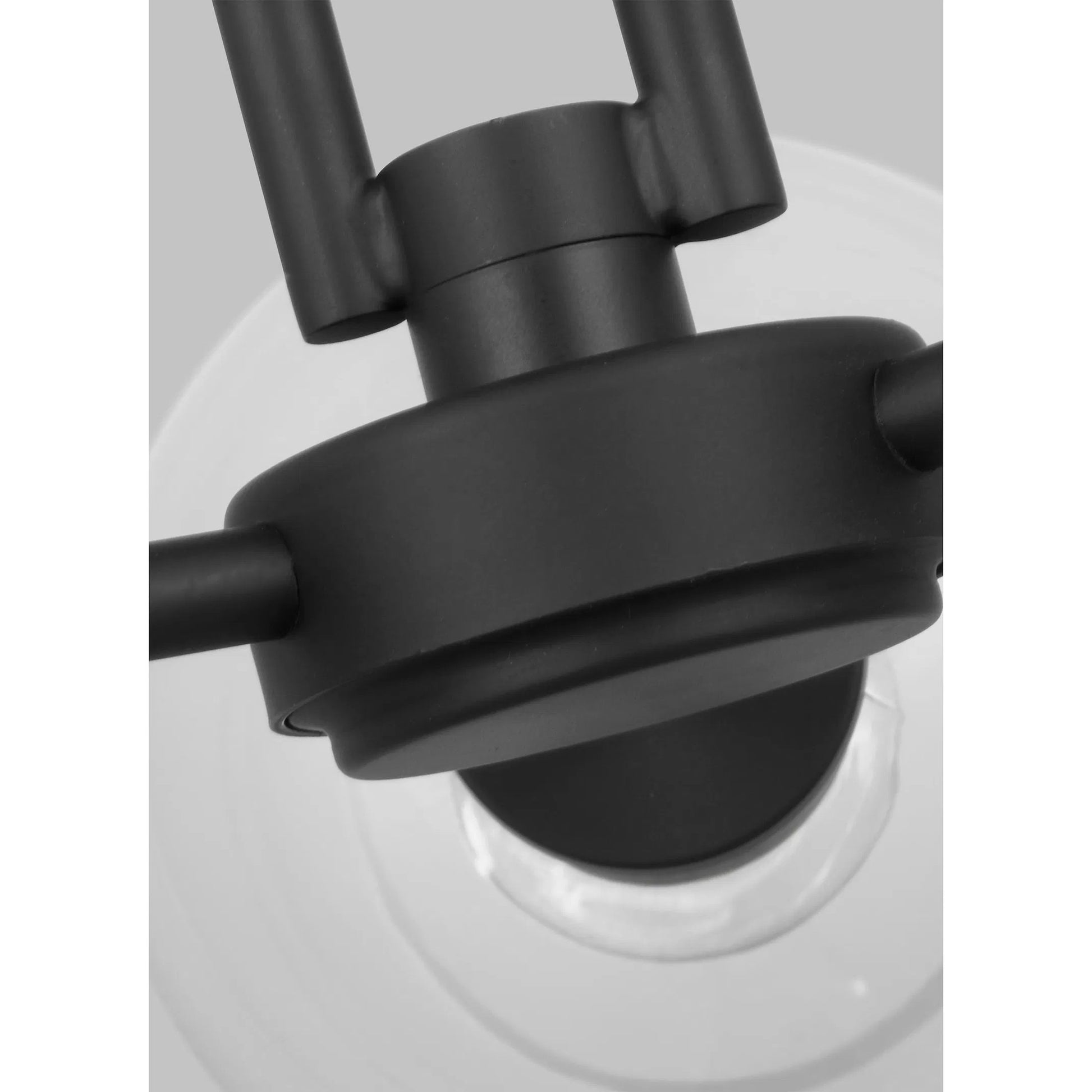 Codyn Three Light Semi-Flush Convertible Pendant by Visual Comfort & Co.. Made from steel in a modern style.