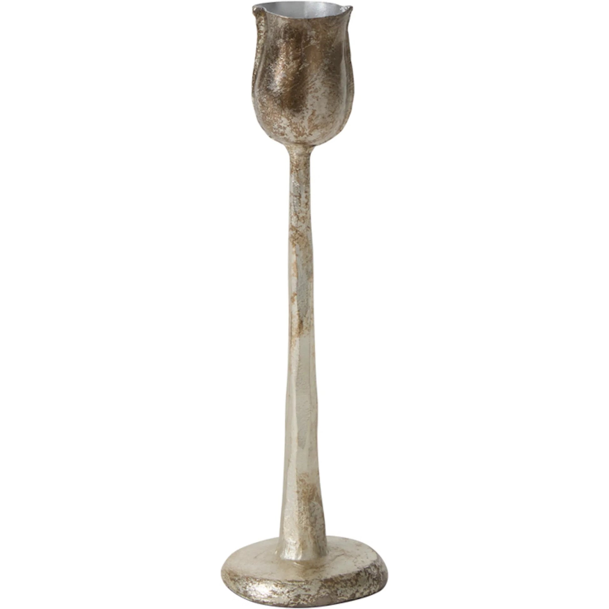 Auric Candlestick by Accent Decor. Made from metal in a modern style.