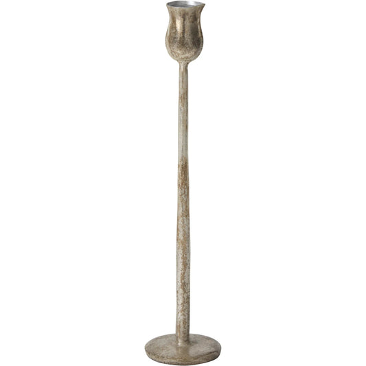 Auric Candlestick by Accent Decor. Made from metal in a modern style.
