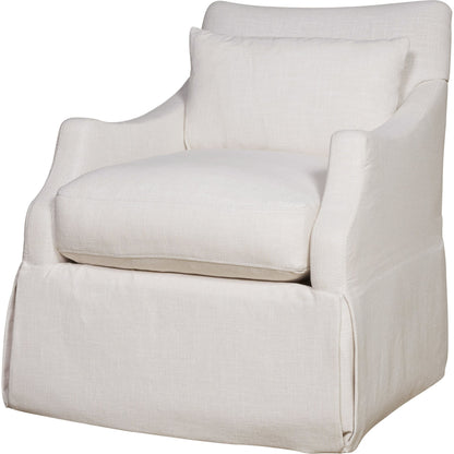 Margaux Accent Chair by Universal Furniture in paxton sand and sumatra. Made from 81% polyester, 19% cotton in a transitional style.