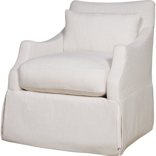 Margaux Accent Chair by Universal Furniture in paxton sand and sumatra. Made from 81% polyester, 19% cotton in a transitional style.